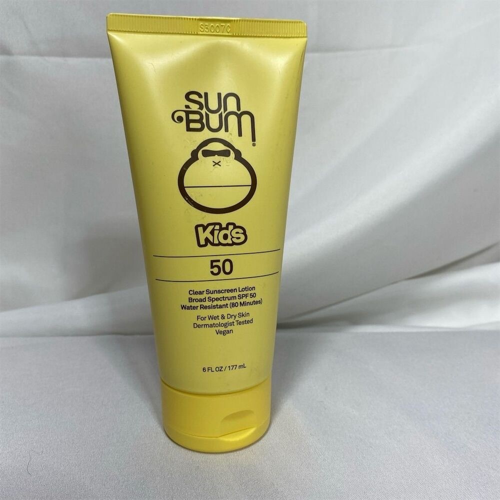 Sun Bum Kids SPF 50 Clear Sunscreen Lotion 6 fl oz Water-Resistant NEW